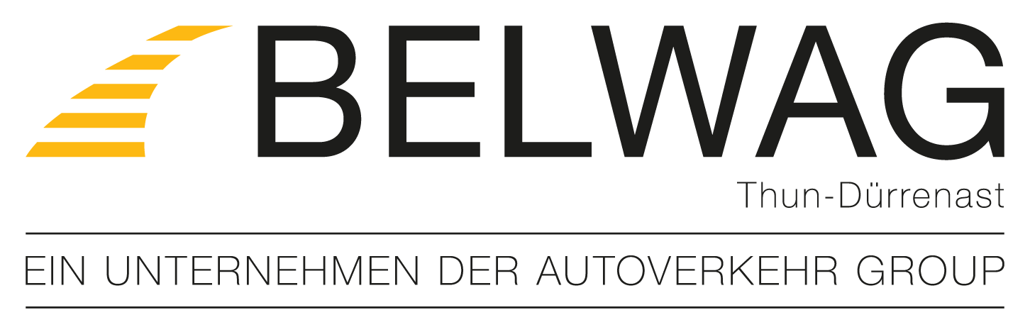 Logo BELWAG AG BERN, Betrieb Thun